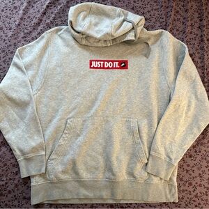 Nike Gray Hoodie with Black Tag